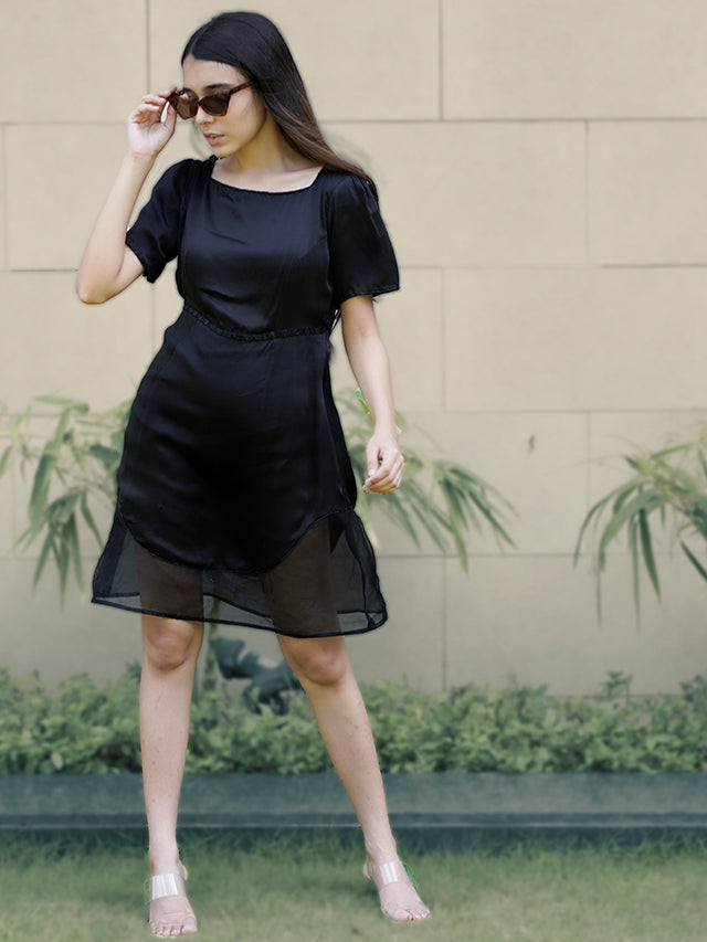 Black Organza Dress