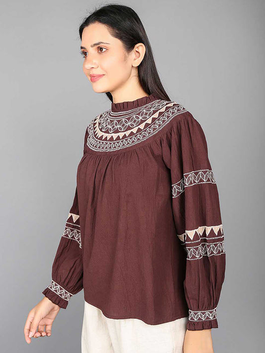 Peasant Style Blouse