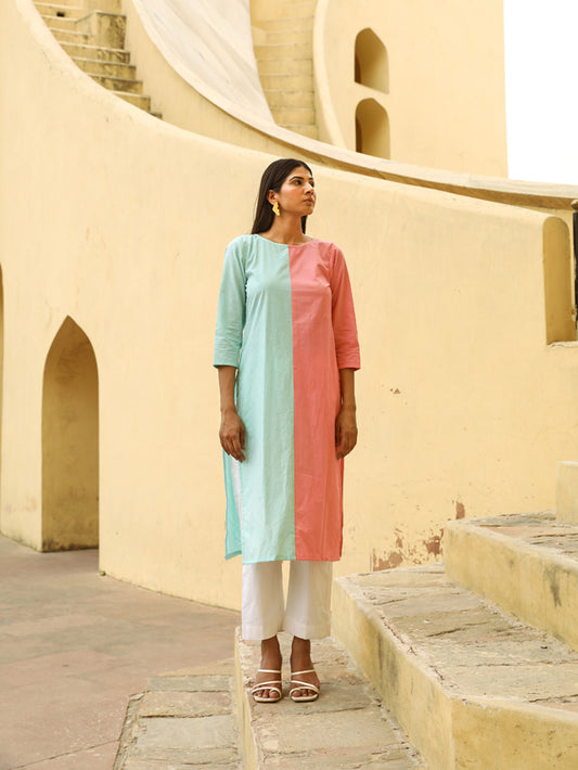 Ocean Kurta with Pants