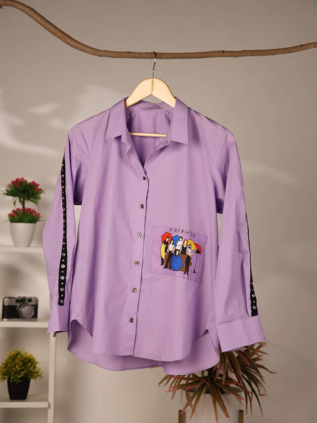 Shirt With F.R.I.E.N.D.S. Painting