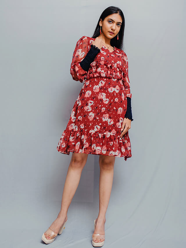 Alaya Floral Dress