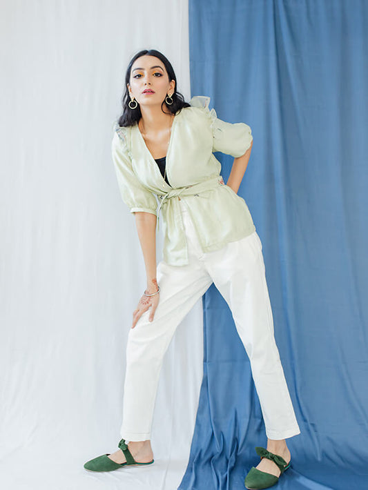 Silk Organza jacket