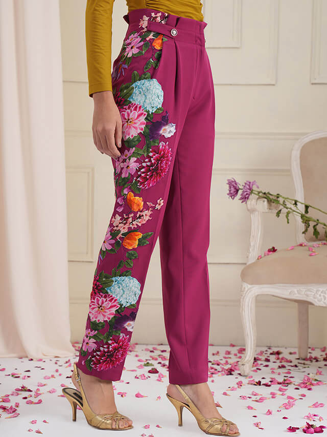 Julian berry cigerrette pants