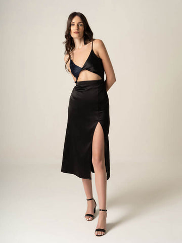 Elevated Satin Slip Dress