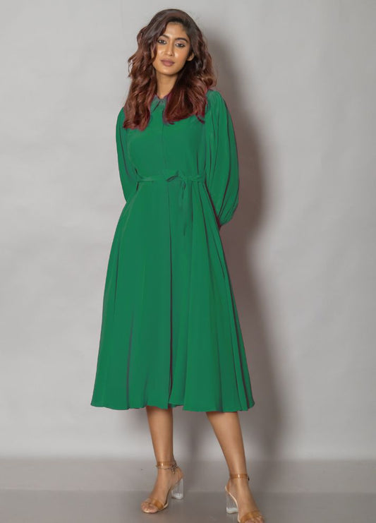 Green Midi Dress