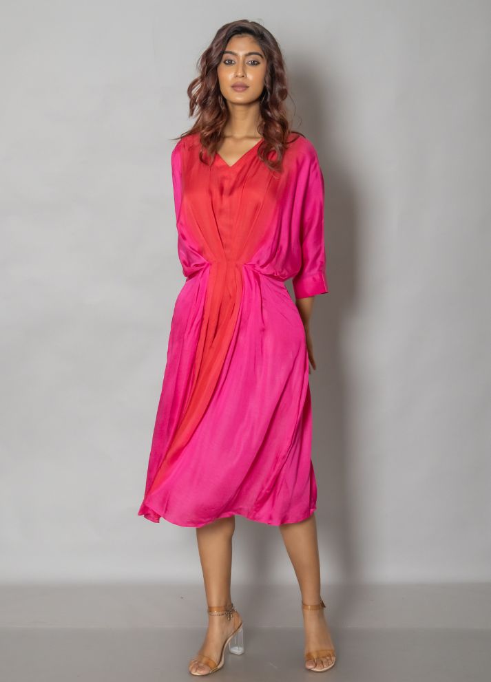 Ombre Kaftan Dress