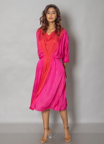 Ombre Kaftan Dress