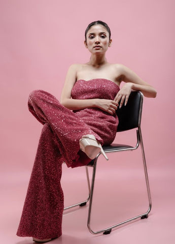 The Aura Sparkling Jumpsuit