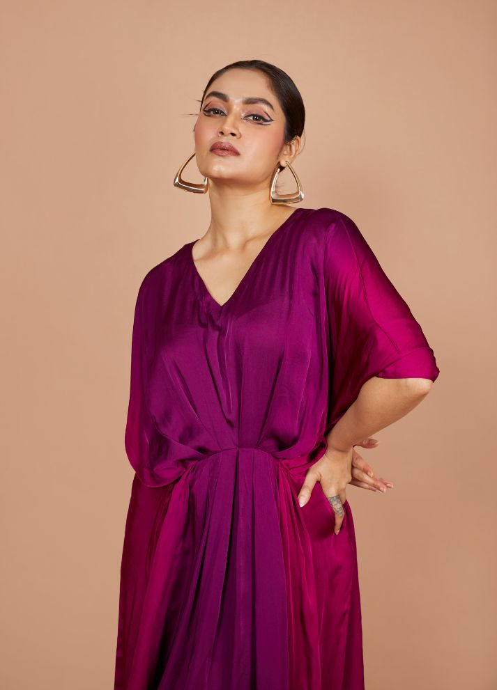 Sangria Kaftan Dress