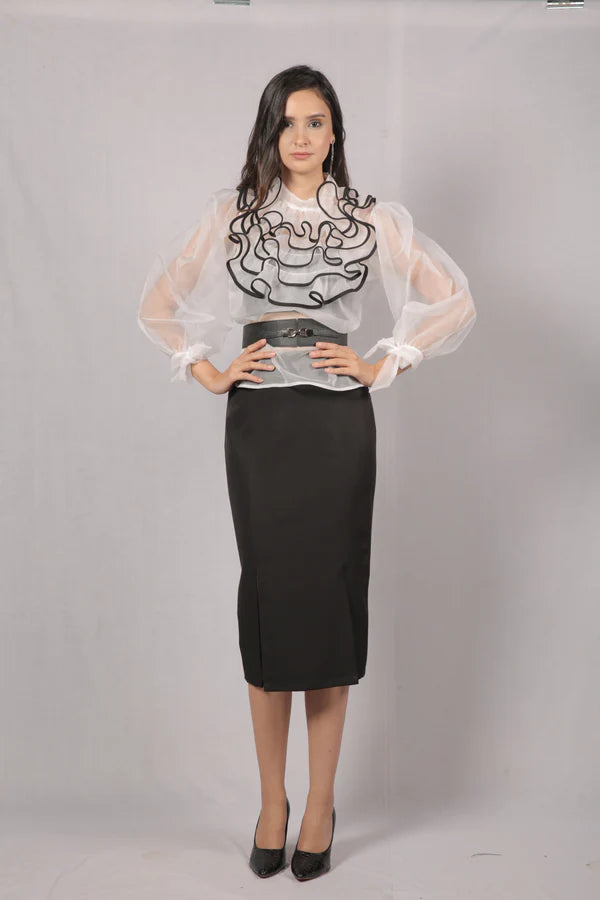 Lamina  black skirt