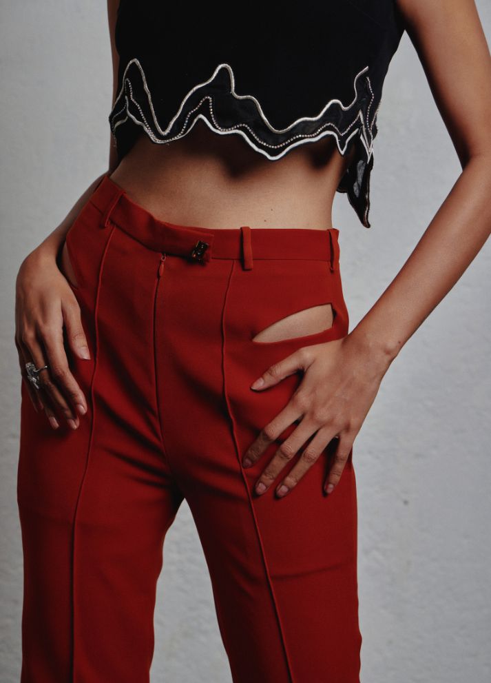 Cutout Trousers