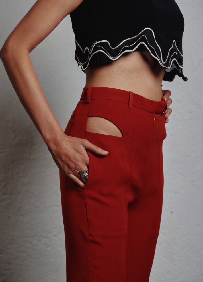 Cutout Trousers